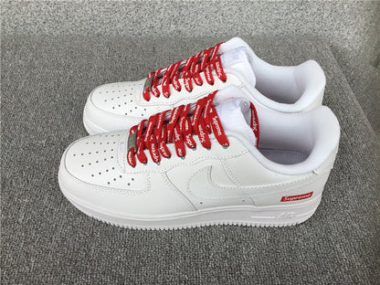 Supreme x Air Force 1 Low White