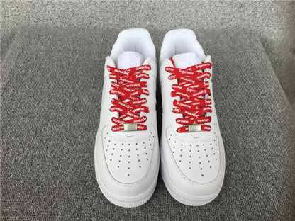 Supreme x Air Force 1 Low White