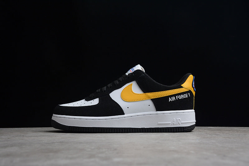 Force 1 Low Athletic Club BlackWhite -University Gold