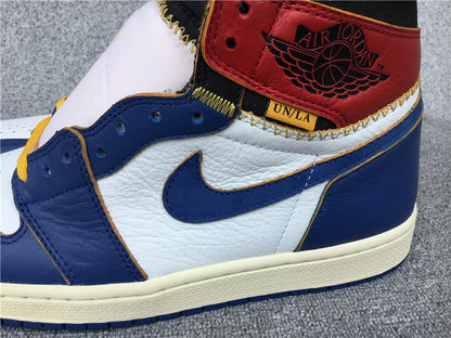 Union x Nike Air Jordan 1 High “Blue Toe”