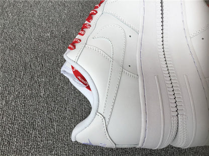 Supreme x Air Force 1 Low White