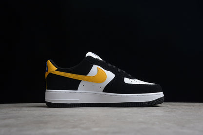 Force 1 Low Athletic Club BlackWhite -University Gold