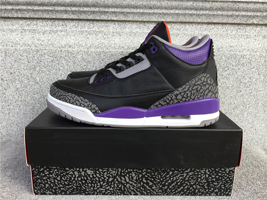 Jordan 3 Retro "Court Purple"