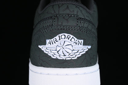 Jordan 1 Low Black Elephant