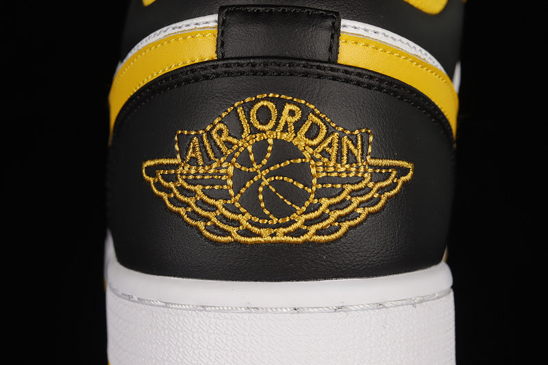 Jordan 1 Low Gs "University Gold White-Black"