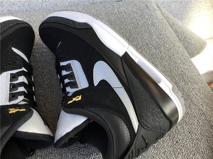 Jordan 3 "Tinker Black Cement Gold"