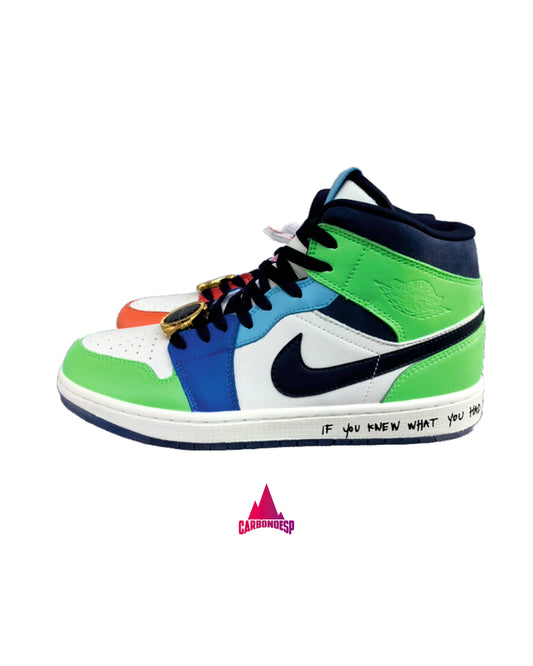 Jordan 1 Mid WMNS “Melody Ehsani - Fearless”