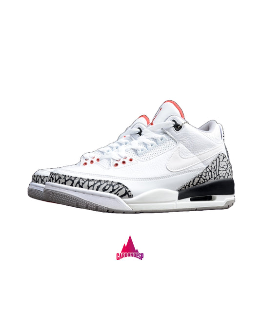 Jordan 3 Retro "JTH NRG White Cement"