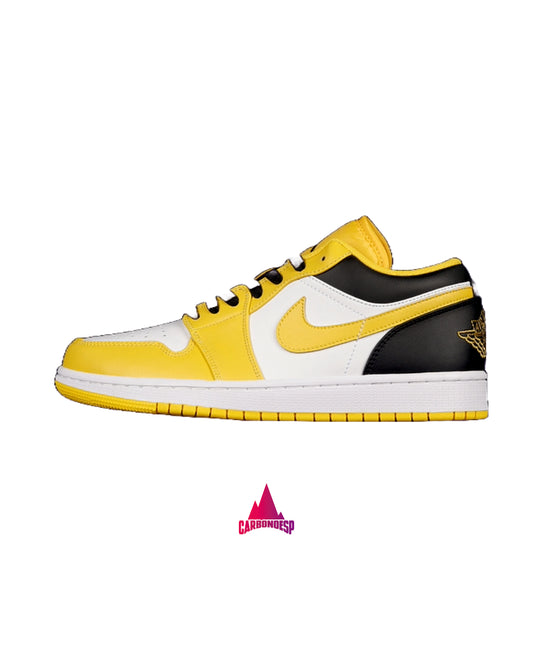 Jordan 1 Low Gs "University Gold White-Black"