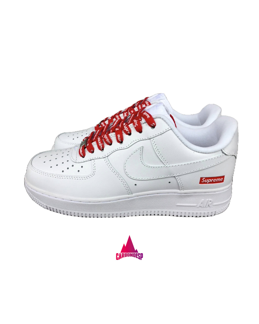 Supreme x Air Force 1 Low White