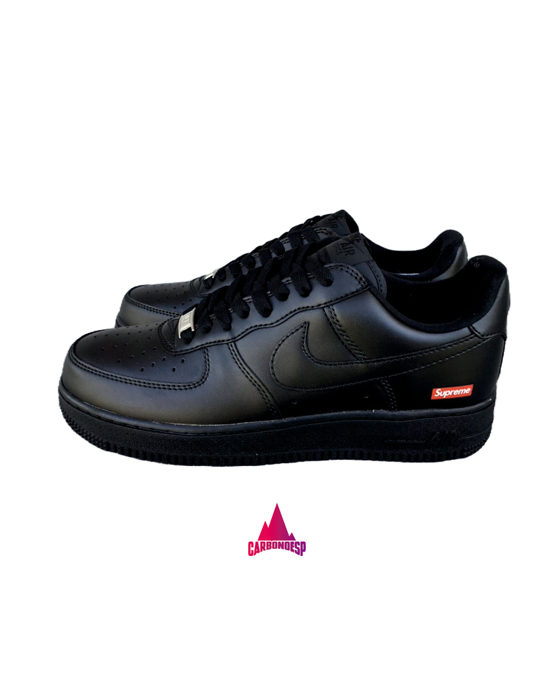 Air Force 1 x Supreme Low Black