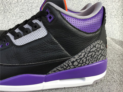 Jordan 3 Retro "Court Purple"