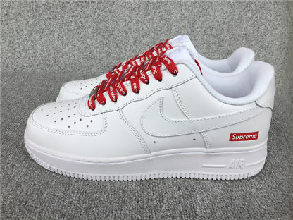 Supreme x Air Force 1 Low White