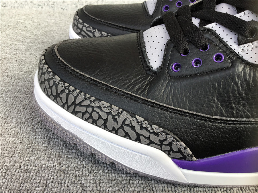 Jordan 3 Retro "Court Purple"