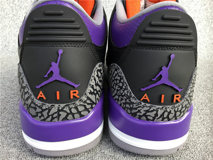 Jordan 3 Retro "Court Purple"