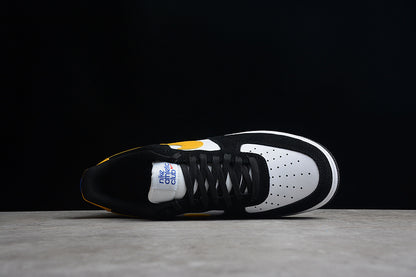 Force 1 Low Athletic Club BlackWhite -University Gold