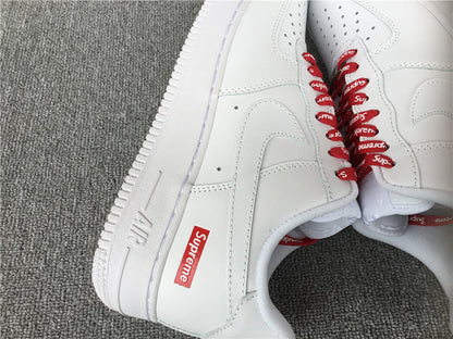 Supreme x Air Force 1 Low White