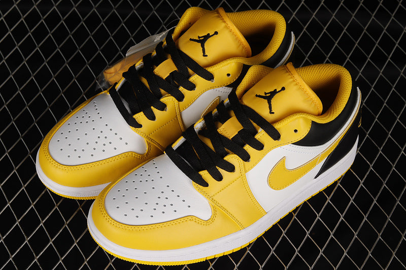 Jordan 1 Low Gs "University Gold White-Black"