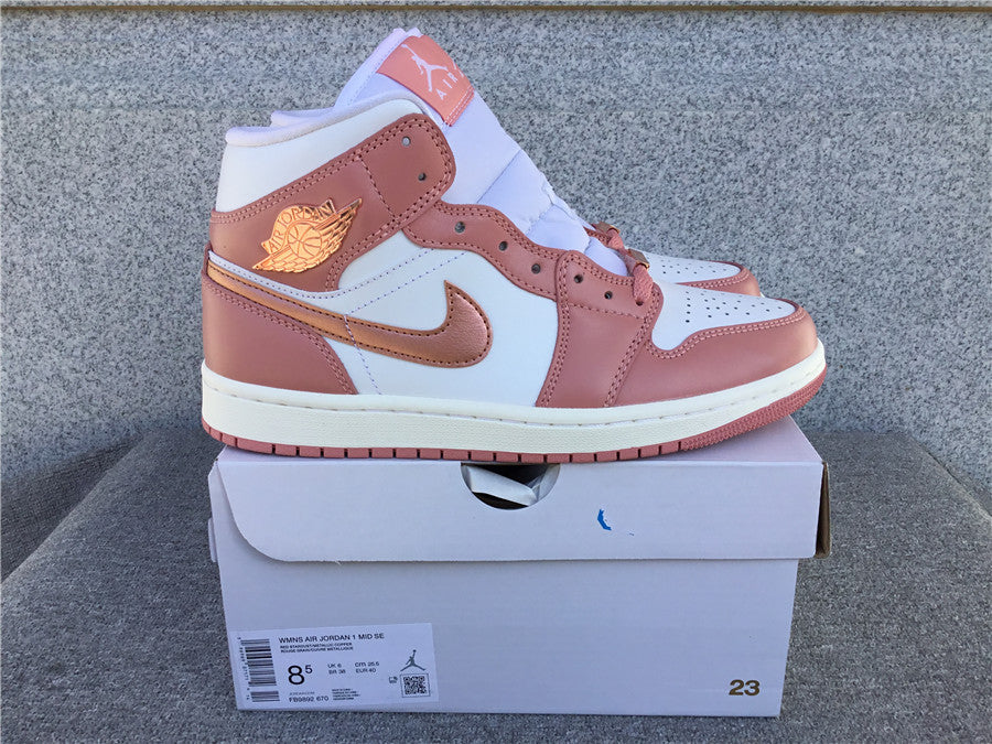 Jordan 1 Mid SE "Red Stardust"